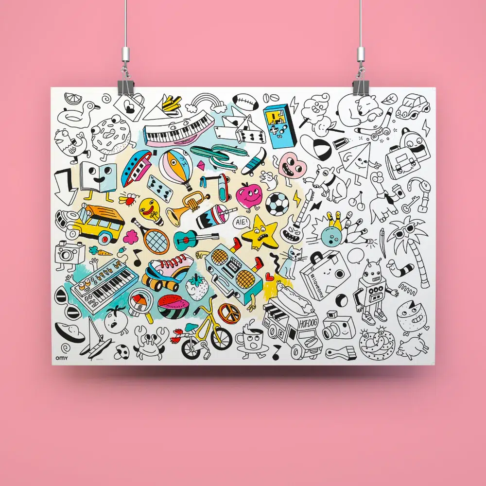 Cadeau-enfant-Omy-Poster-Pop-art