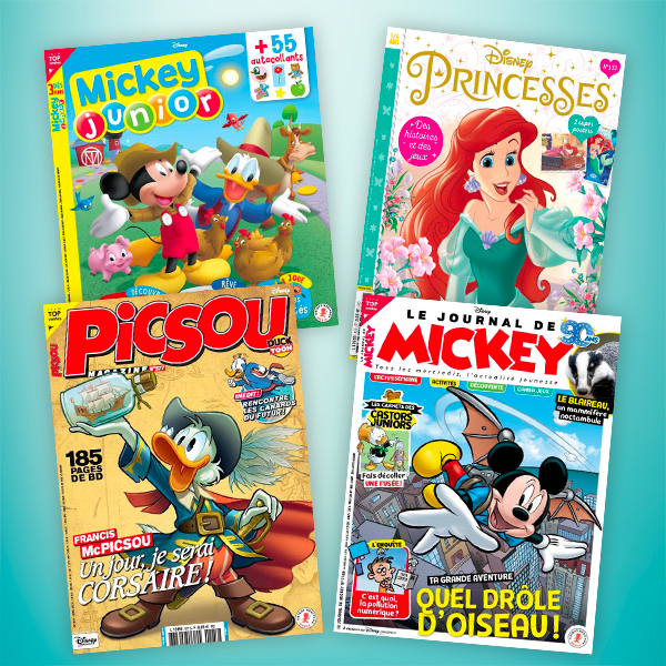 Idee-cadeau-enfant-disney-magasines-abonnement