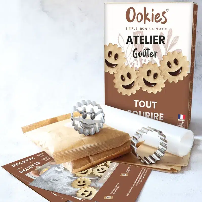 La box biscuits tout sourire d'Ookies
