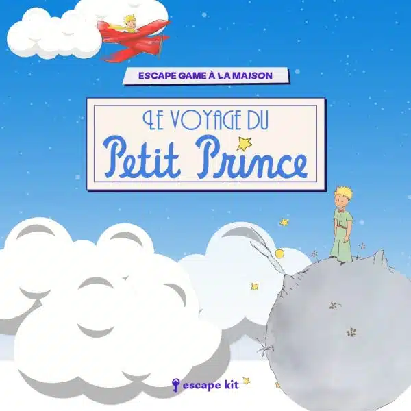 Le kit d'escape game Le voyage du Petit Prince d'Escape Kit