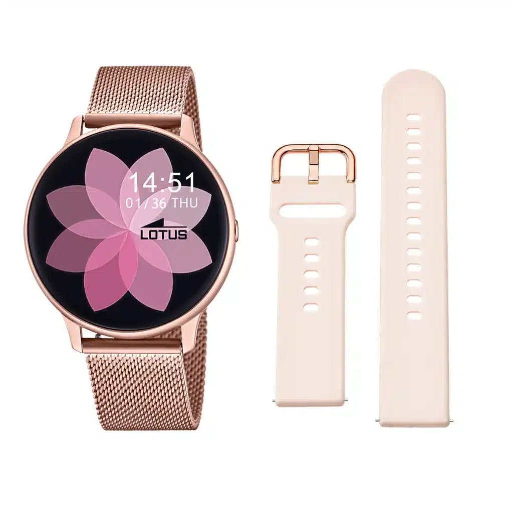 coffret-cadeau-femme-bijoux-montre-connectee-Lotus-Smart-Watch-Histoire-dOr