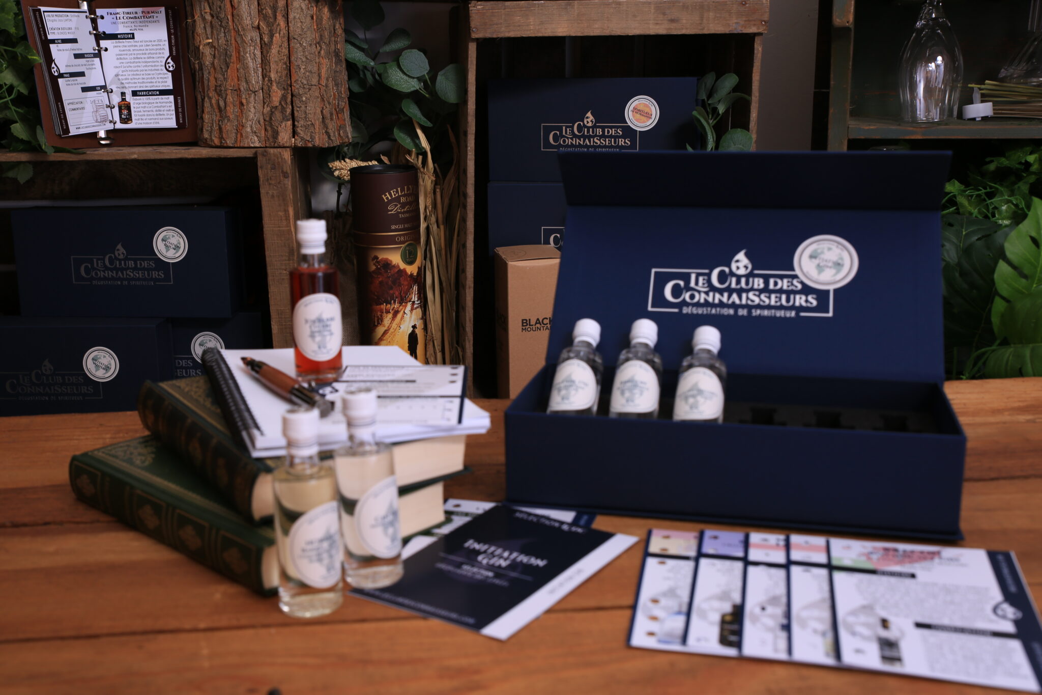 Coffret dégustation Gins Le Club des Connaisseurs