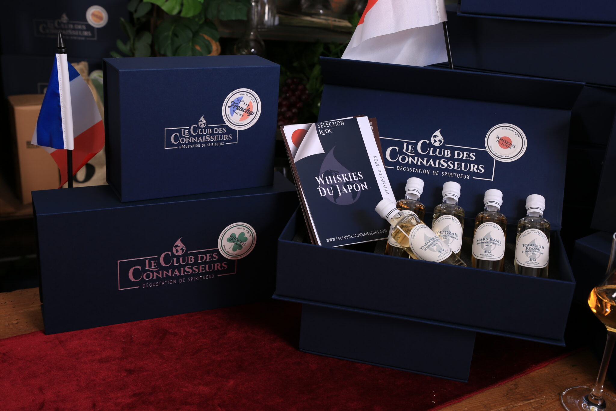 Coffrets dégustation Whisky Le Club des Connaisseurs