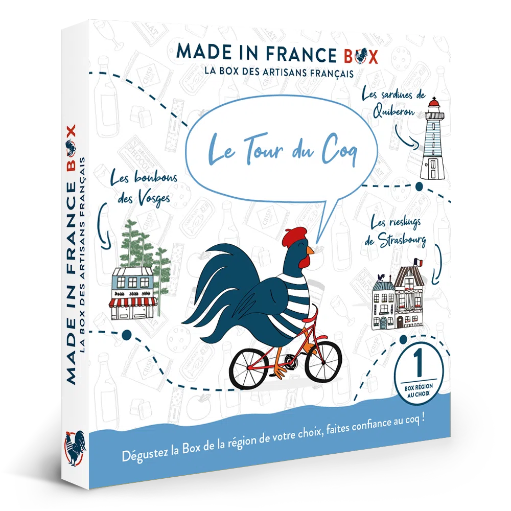 le coffret cadeau Le Tour du Coq de Made in France Box