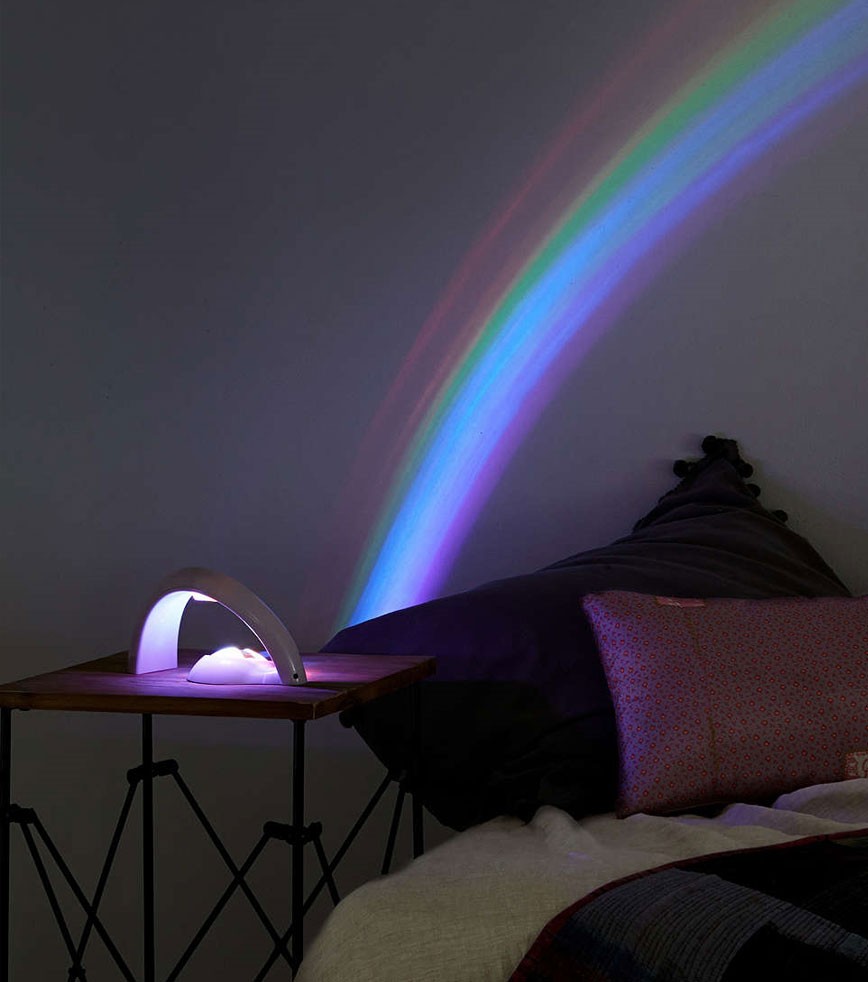 Idees-Cadeaux-Deco-L-avant-Gardiste-Projecteur-d-arc-en-ciel