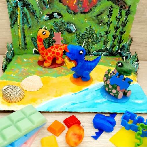 les-petits-pigments-bougies-dinosaures