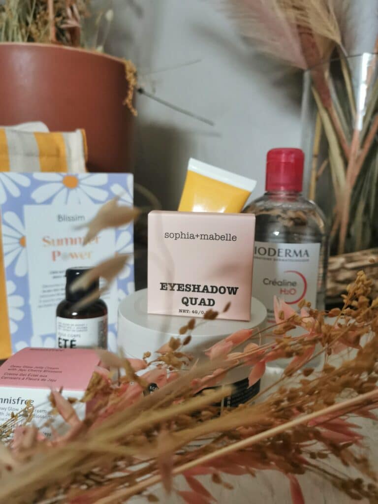 Box Blissim - Juillet/Août 2023 Test box Blissim1 3