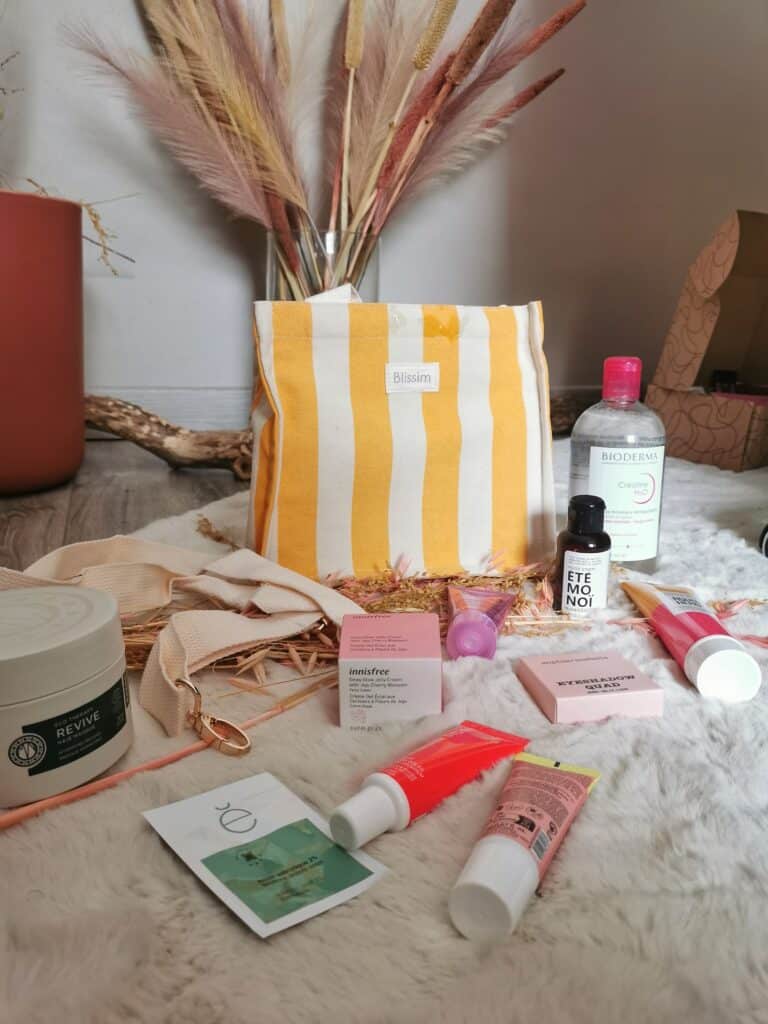 Box Blissim - Juillet/Août 2023 Test box Blissim1