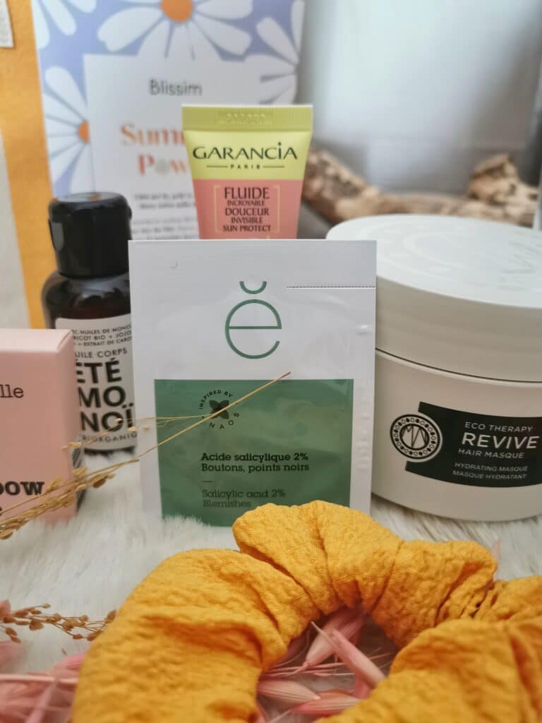 Box Blissim - Juillet/Août 2023 Test box Blissim2 4