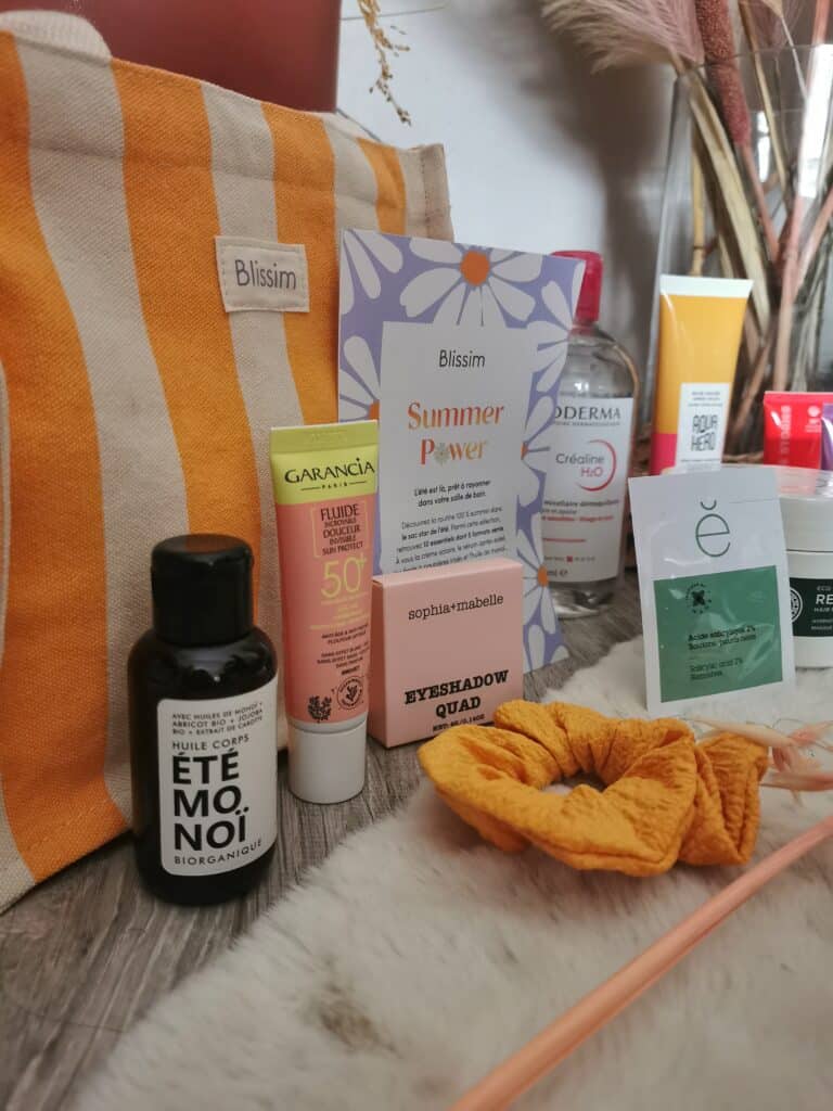 Box Blissim - Juillet/Août 2023 Test box Blissim3 5