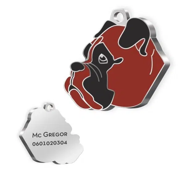 Cadeau-pour-chien-Amikado-Medailles-boxer-gravee
