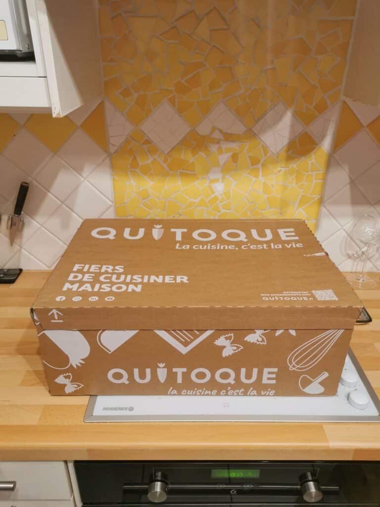 Box QuiToque - 2023 Test box Quitoque decembre 2023