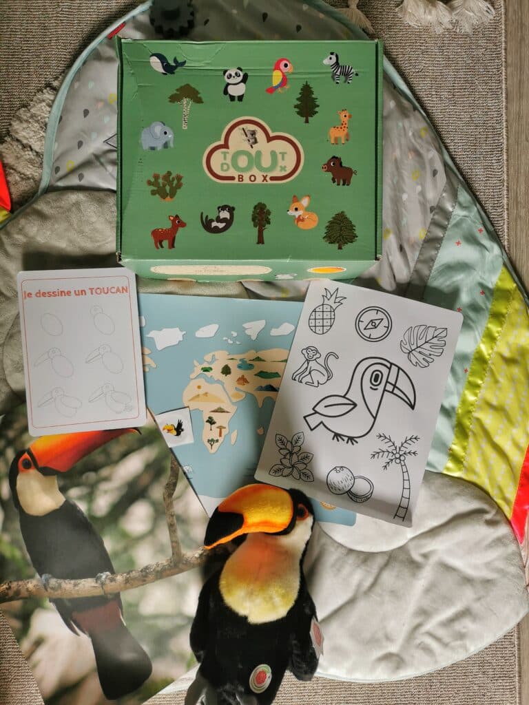 Tout Doux Box - Été 2023 Test box Tout Doux Box1 3