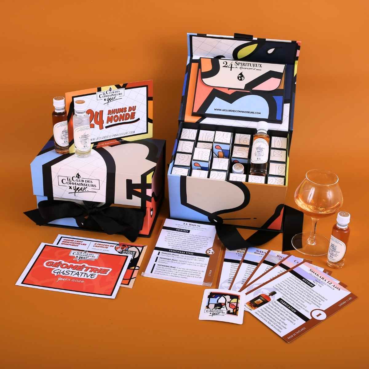 Calendrier-de-lAvent-Alcool-Rhum-2026-Artiste-Yrak-Le-Club-des-Connaisseurs