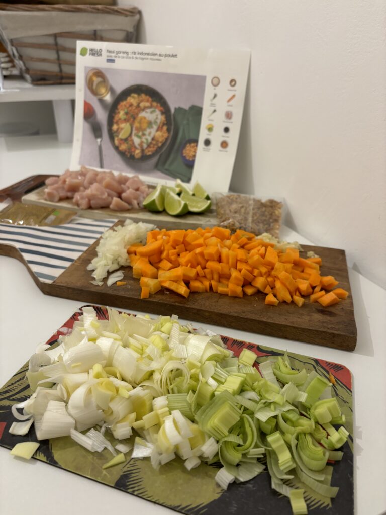 Box à cuisiner HelloFresh - Novembre 2024 Test box Hello Fresh20