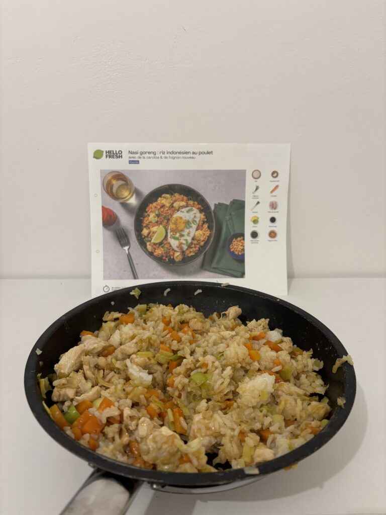 Box à cuisiner HelloFresh - Novembre 2024 Test box Hello Fresh21