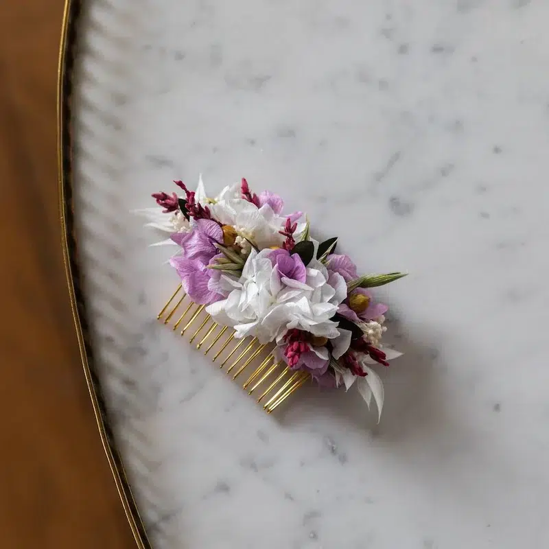 Cadeau-fiancailles-Flowrette-Peigne