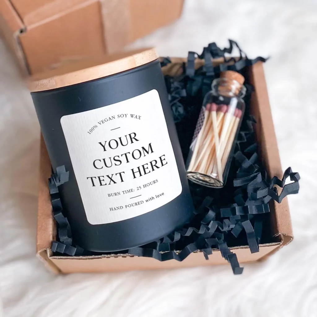 Idée de cadeau pour un collègue qui part : marquer le coup avec style Astuces et conseils cadeau pour un collègue qui part Cadeau collegue depart Etsy Bougie