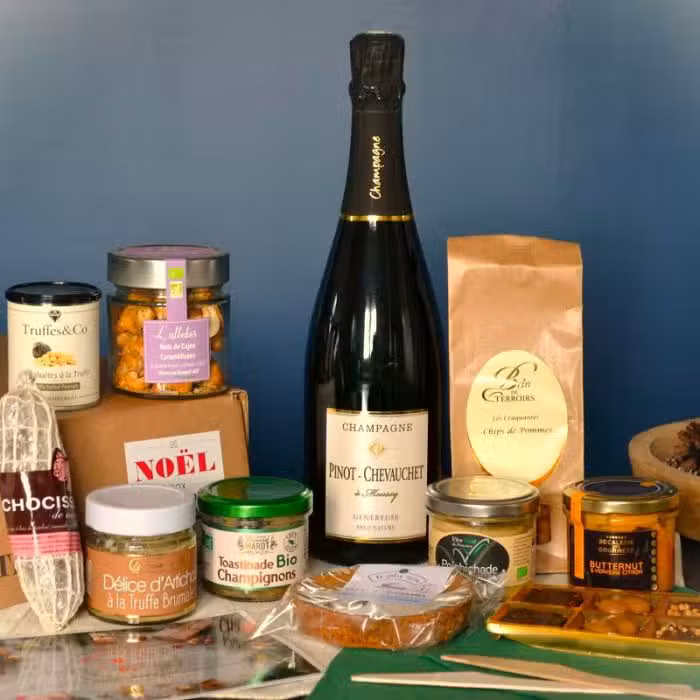 Idee-cadeau-papy-Panier-festif-bio-la-gourmet-box